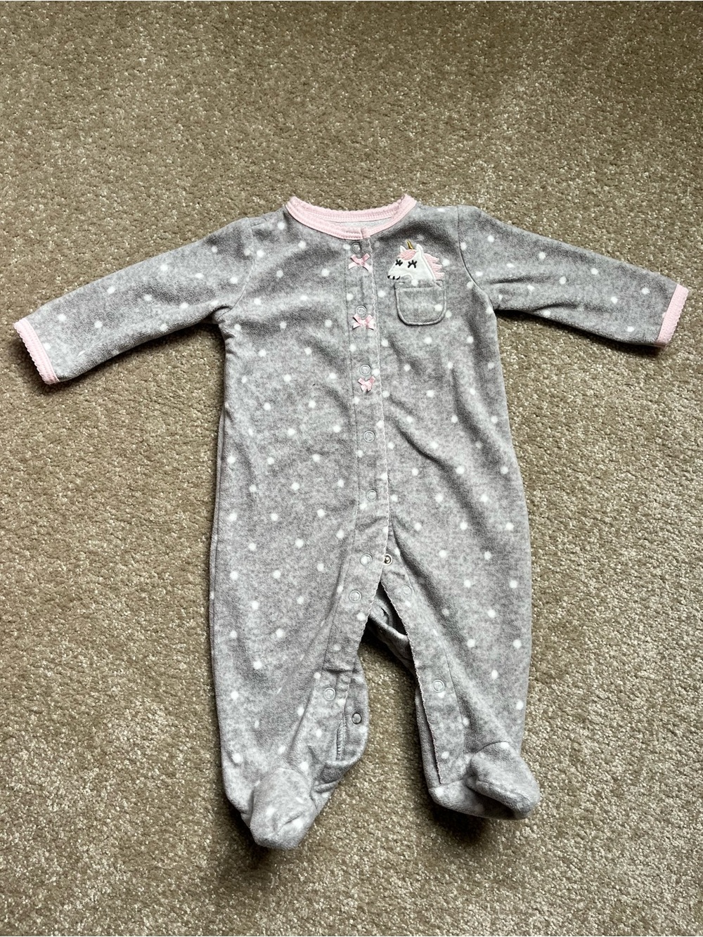 2/$15 or 3/$20 Carter’s Fleece Footed One-Piece